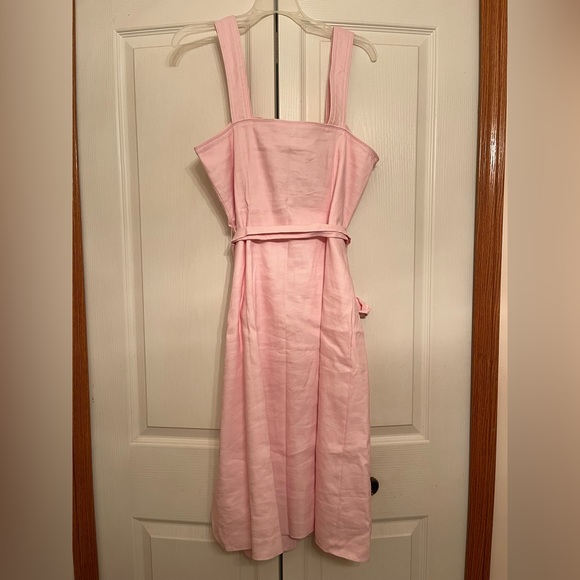 Ann Taylor Button Linen Blend Sheath Dress - Picture 4 of 4